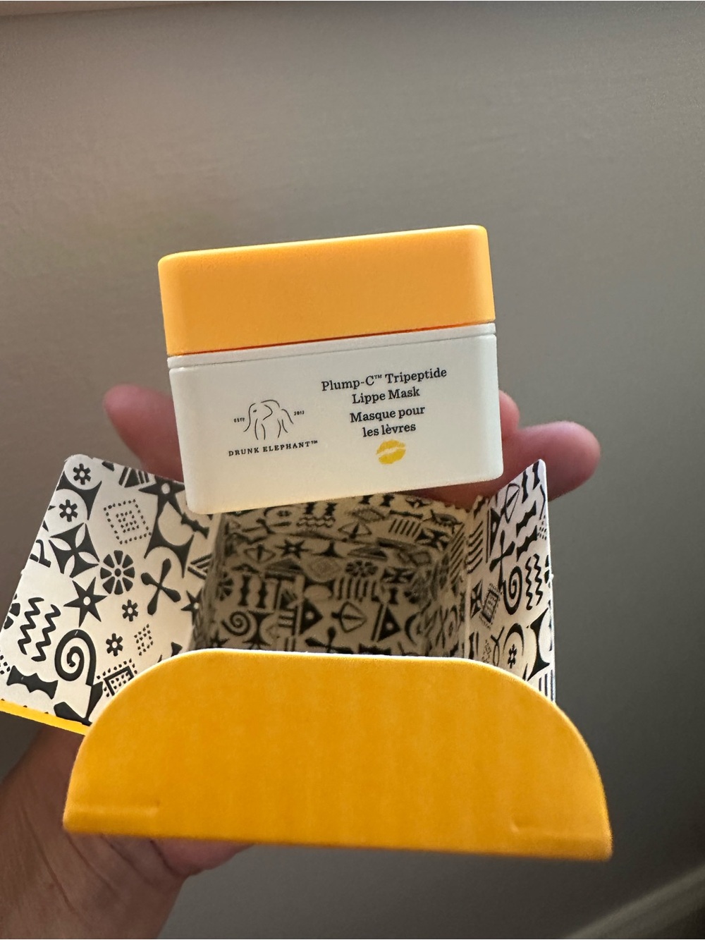 Drunk Elephant Plump-C™ Tripeptide Lippe Mask, NEW in box